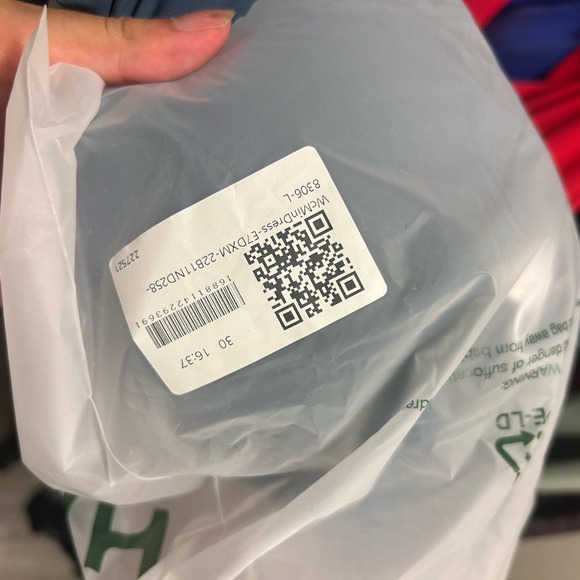 Halara Backless Ruched Bodycon Dress Teal Blue Size L NWT - Picture 5 of 10